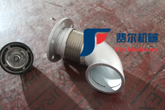 Steel Material Weichai Engine Spare Parts Inlet Pipe For WD615 WP12