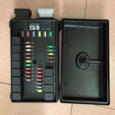 Original Excavator Spare Parts Distribution Box Assembly 49C6297 Fuse Box