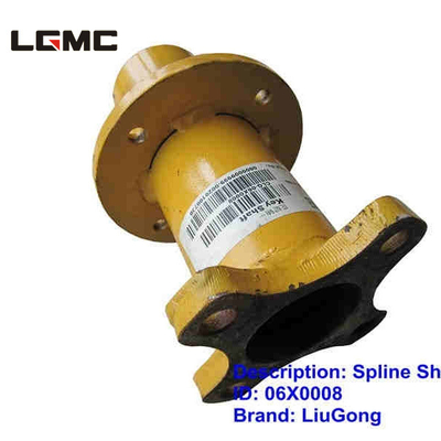 Liugong roller parts	06X0008 		Spline shaft one
