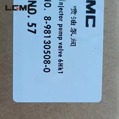 excavator   6Hk1	part	 power system	8-98130508-0		fuel injection pump valve