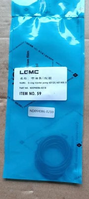 excavator  6D125/6D140E-3	part	 power system	ND094086-0210		Fuel injection pump O-ring
