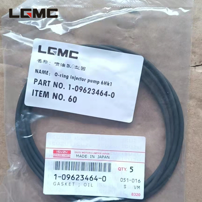 excavator   6Hk1	part	 power system	1-09623464-0		Fuel injection pump O-ring
