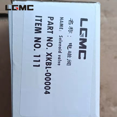 Power System XKBL-00004 Excavator Spare Parts Solenoid Valve