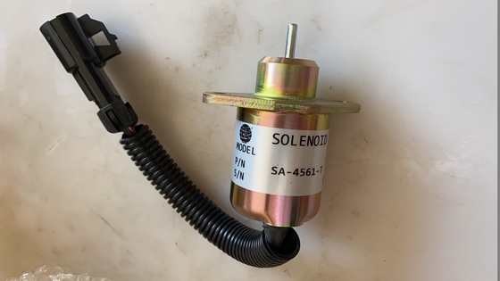 SA4561-T Excavator Spare Parts Flameout Solenoid Valve